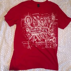 Hot Topic PTV Band Tee M